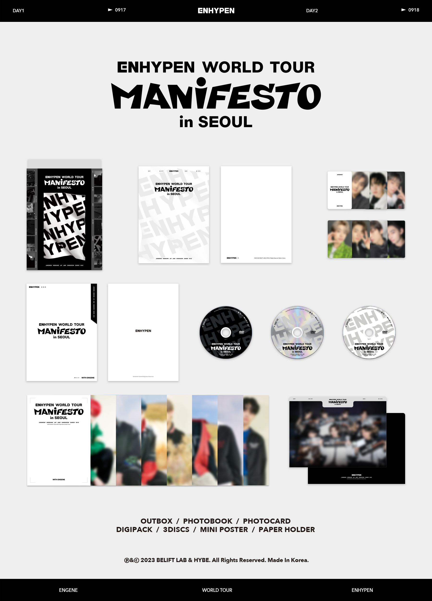 ENHYPEN - WORLD TOUR in Seoul DVD
