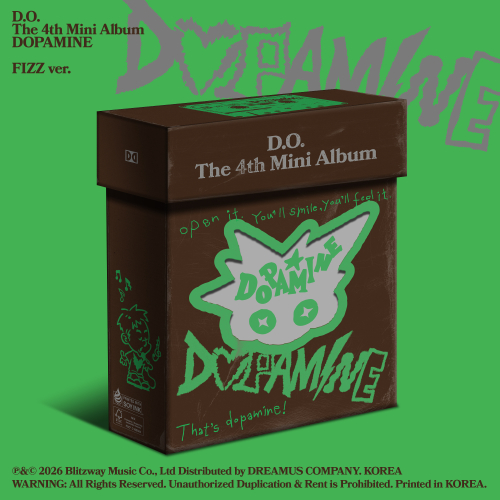 D.O - DOPAMINE 4th Mini Album [FIZZ Ver.]
