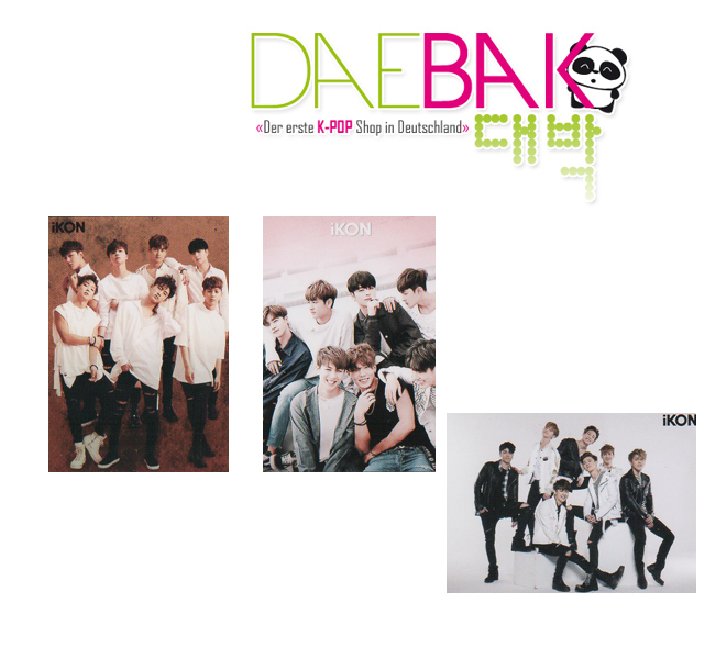 iKON - Posterset #01
