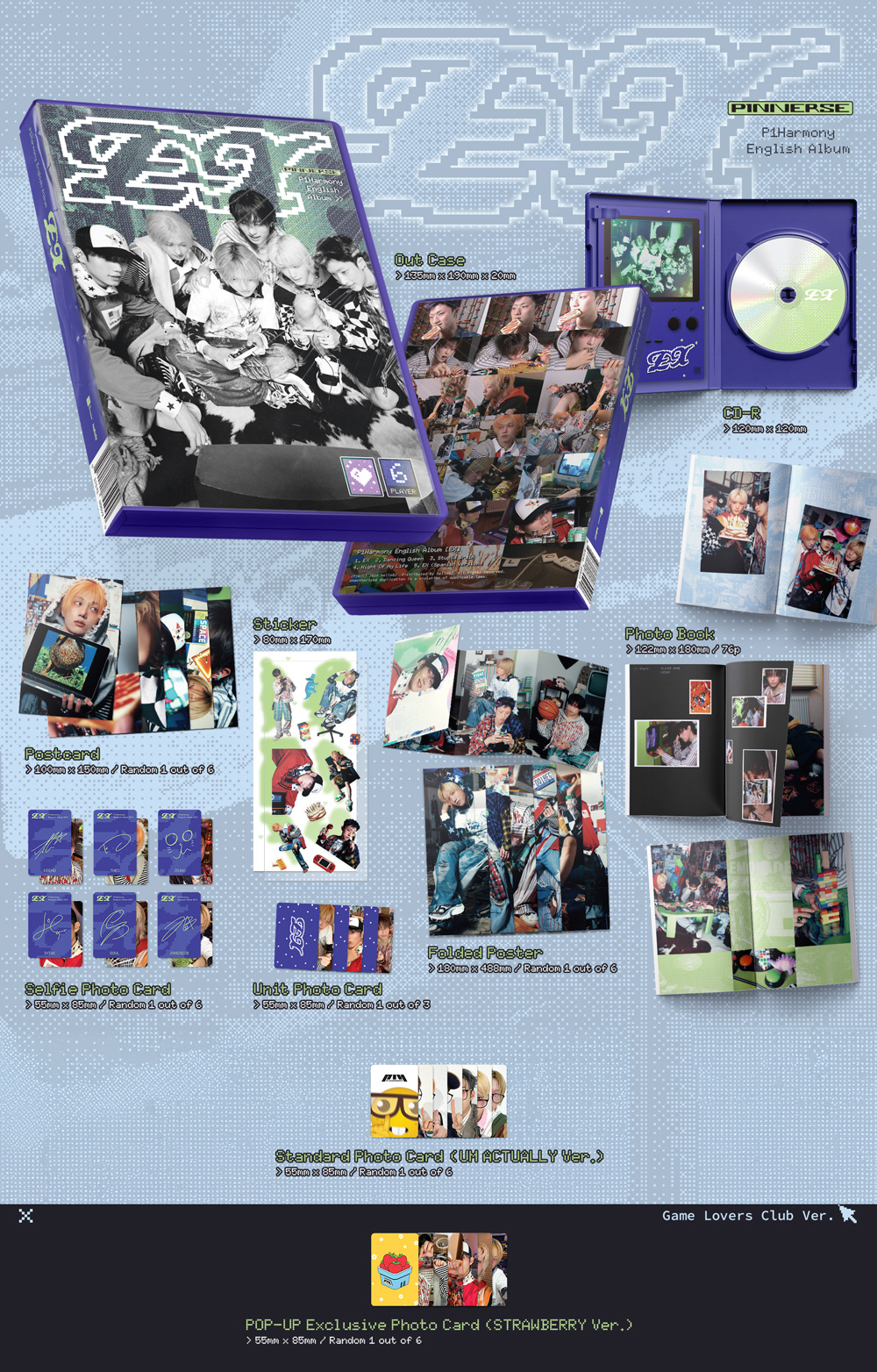 p1harmony まとめ売り P1harmony - P1kids Pop Up Store Official MD Official Character