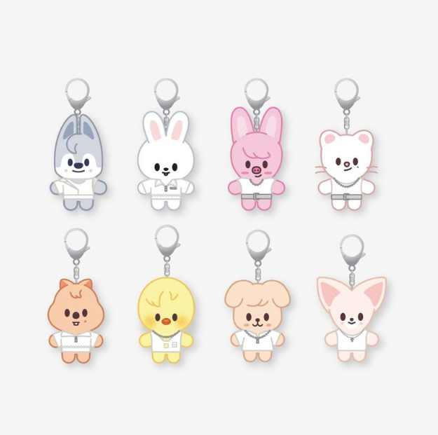 STRAY KIDS - SKZOO COSTUME PLUSH KEYRING - THIS & THAT MD