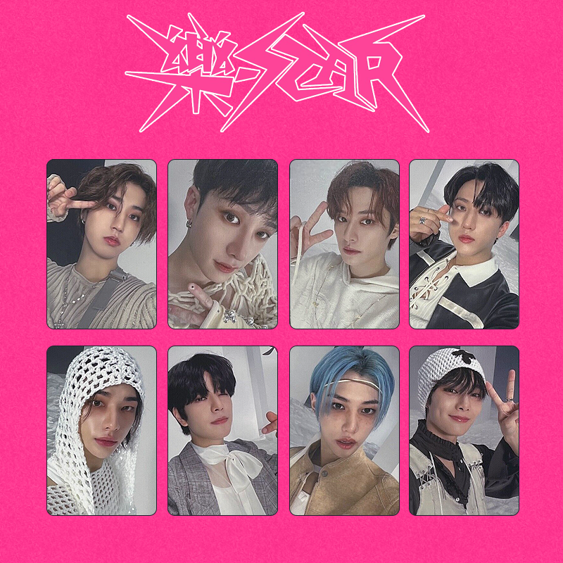 STRAY KIDS - ROCK-STAR OFFICIAL SOUNDWAVE POB PHOTO CARD SET
