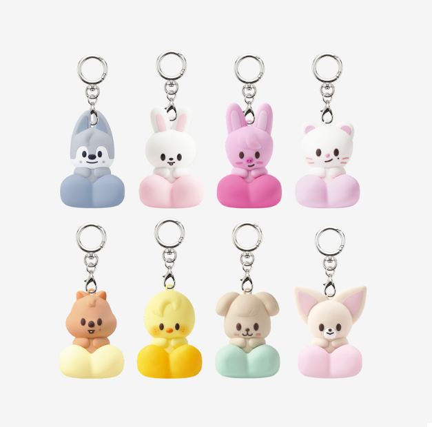 Stray Kids - World Tour Run it - Official MD SKZOO Secret Clicker Keyring (random)