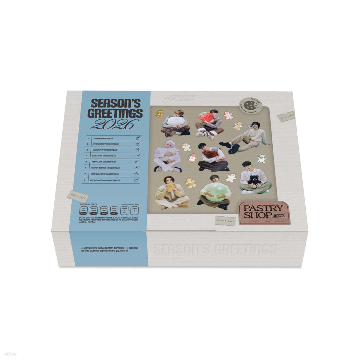 [KQ-SHOP POB] ATEEZ - 2026 PASTRY SHOP SEASON’S GREETINGS