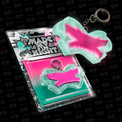 LE SSERAFIM - Made My Night [Glow Clicker Keychain]