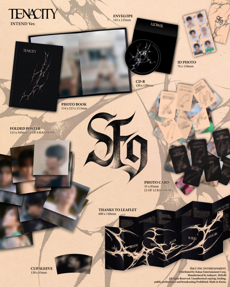 SF9 - 2nd Album TENACITY