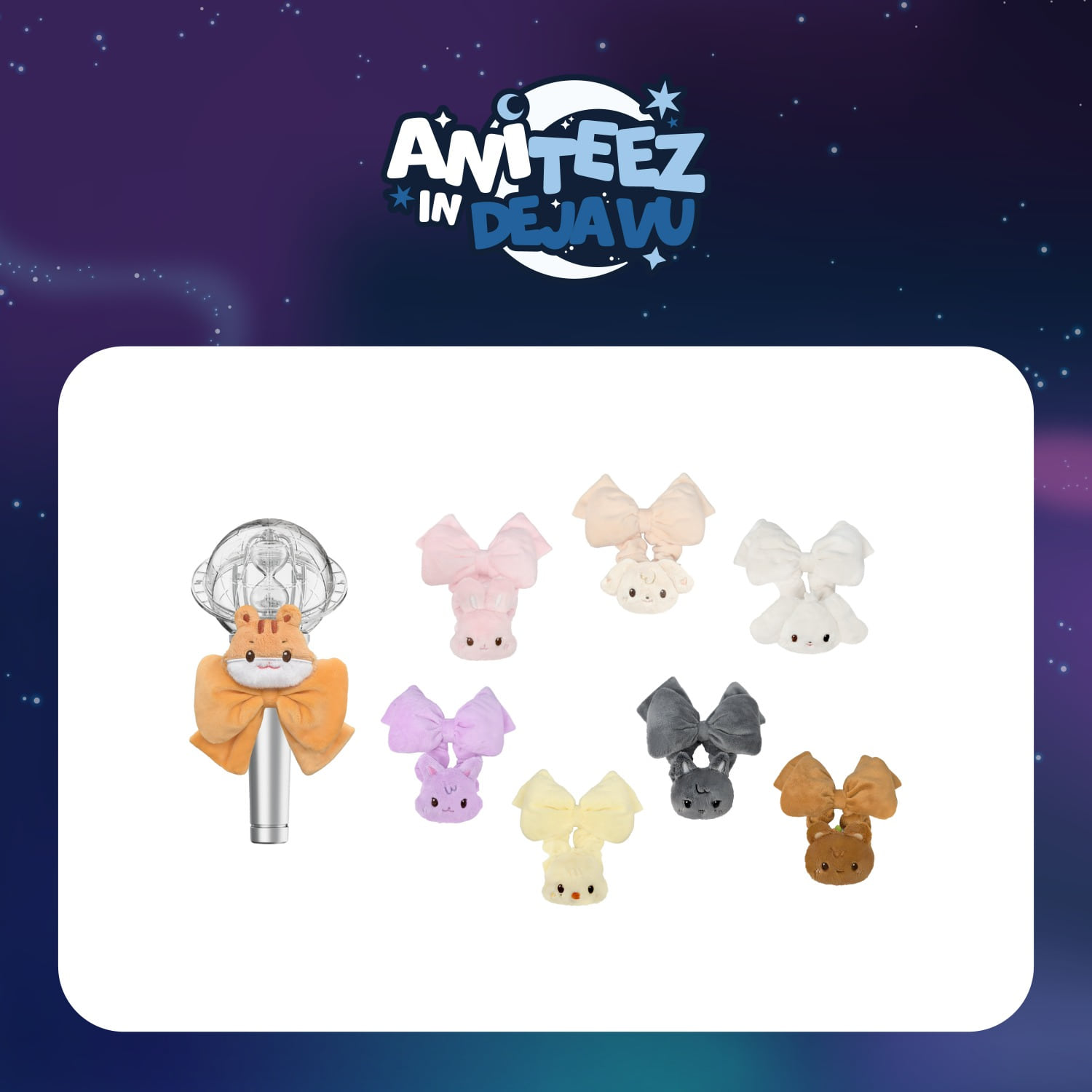 ANITEEZ in Deja vu - Tiny Light Stick Scrunchie