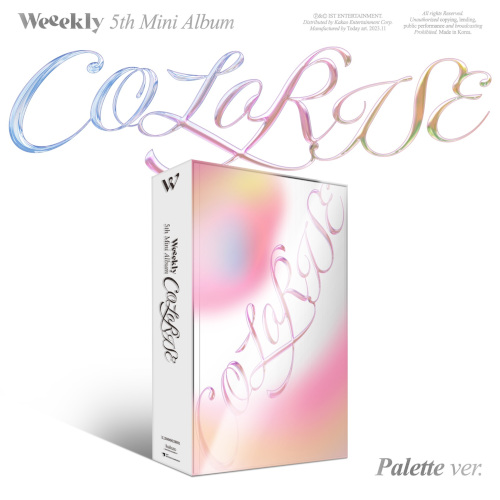weeekly-colorize-5th-mini-album-palette-version Weeekly - ColoRise 5th Mini Album