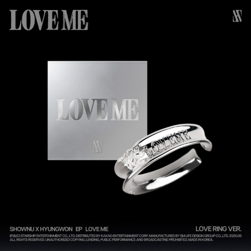 SHOWNU X HYUNGWON - EP [LOVE ME] [Love Ring Ver.]