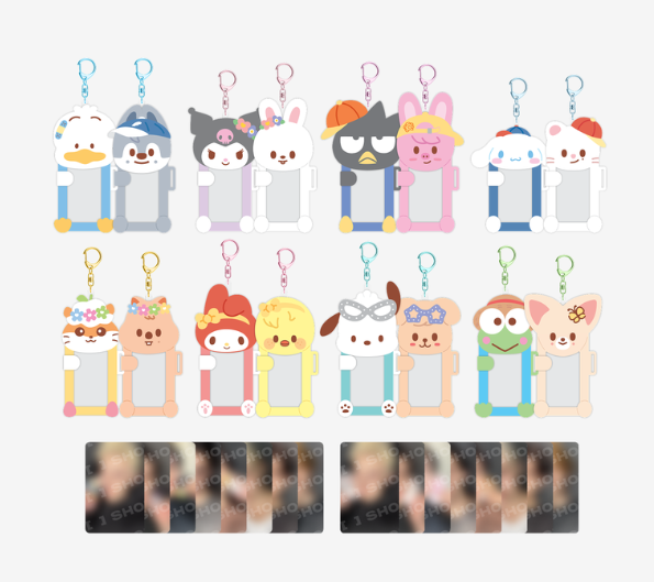 STRAY KIDS - CONNECTING PHOTOCARD HOLDER - SKZOO X SANRIO CHARACTERS
