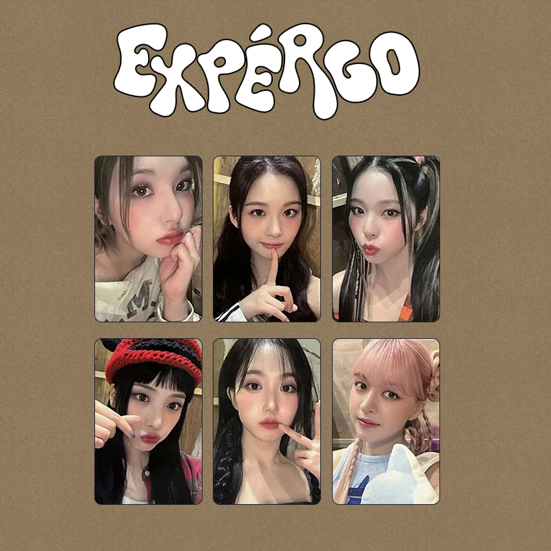 nmixx-expergo-photocard-set NMIXX - OFFICIAL expérgo WITHMUU POB PHOTO CARD SET