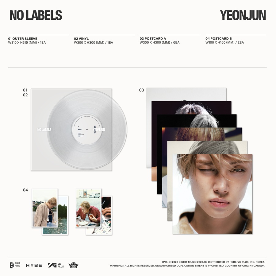 YEONJUN - NO LABELS [LP/VINYL]
