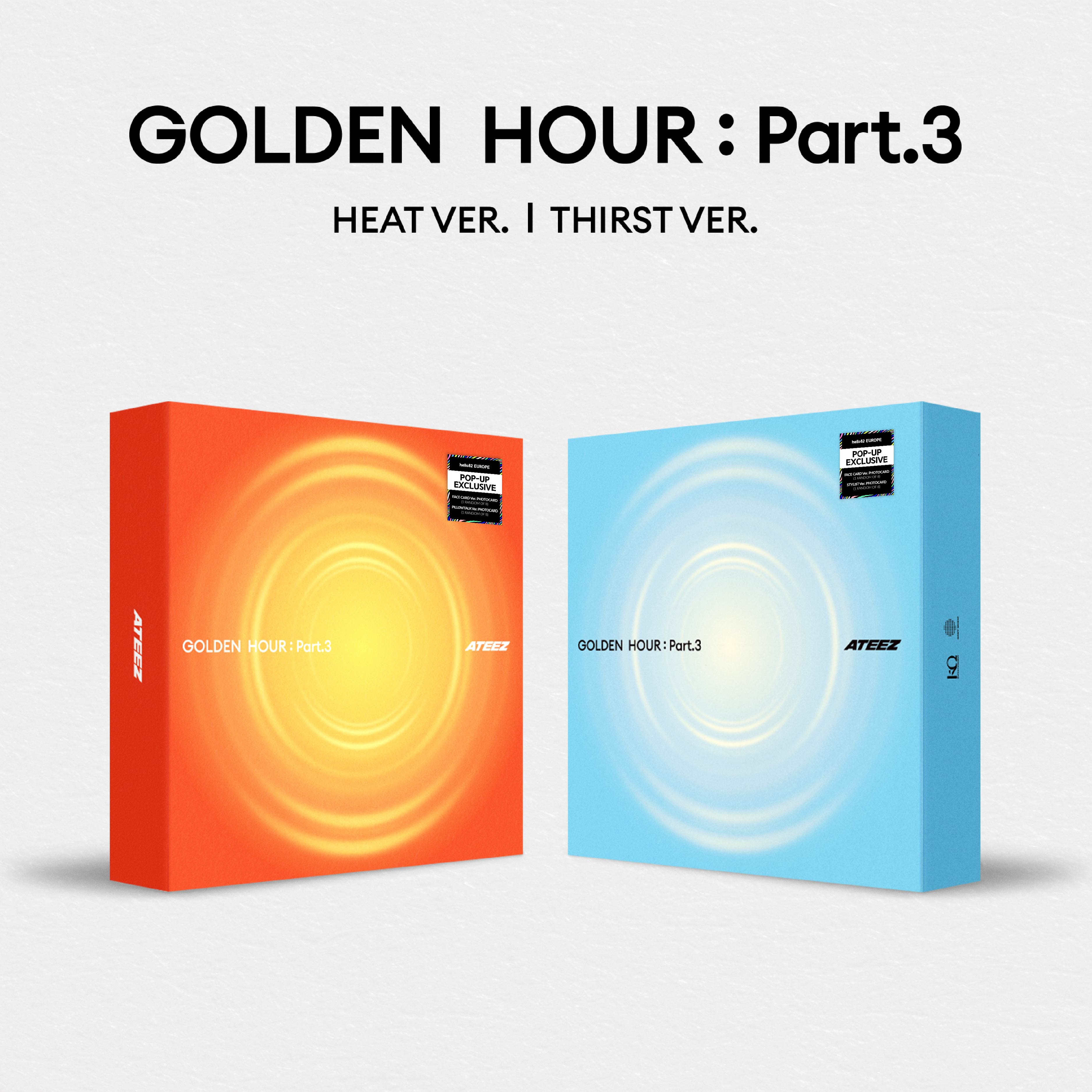 ATEEZ - GOLDEN HOUR Part.3 - Europe POP-UP Exclusive ATEEZ - GOLDEN HOUR Part.3 - Europe POP-UP Exclusive