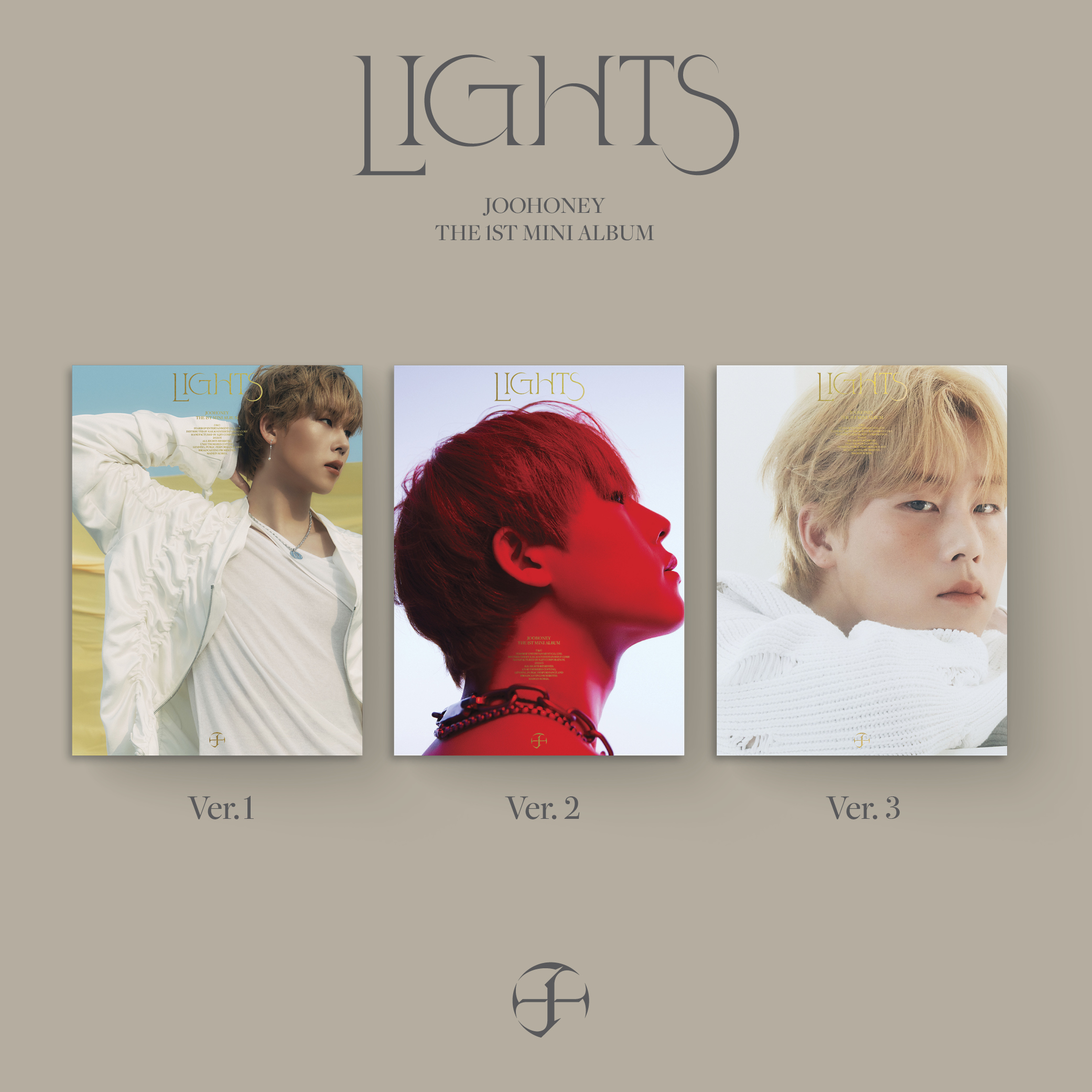 [FAN SIGN PHOTOCARD] JOOHONEY (Jooheon) - LIGHTS 1st Mini Album