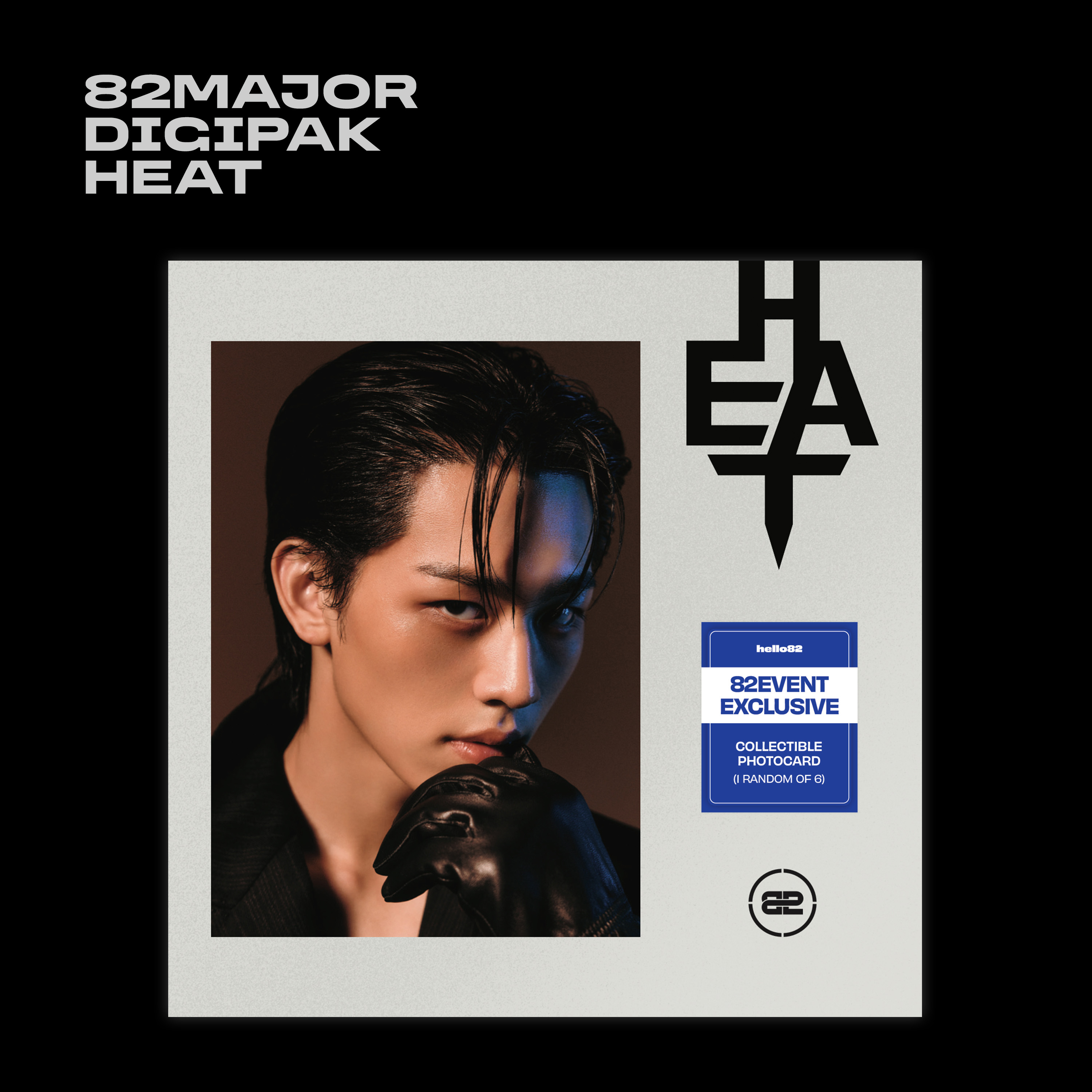 82MAJOR - HEAT (Digipak) - 82EVENT Exclusive (random Cover)