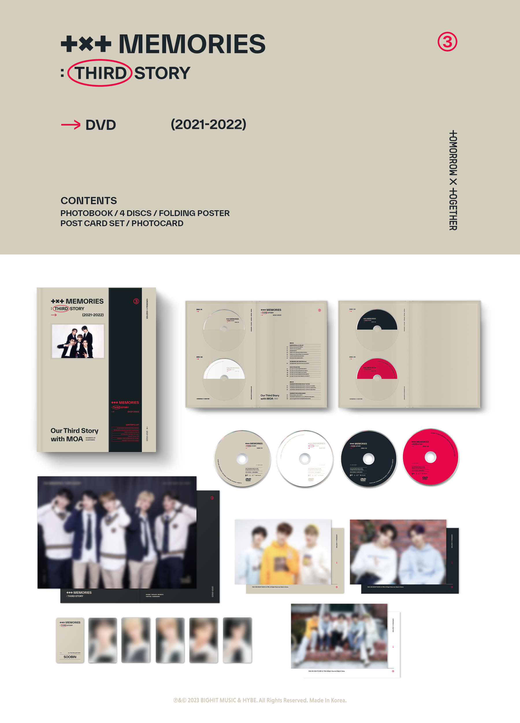 txt-memories-third-story-2021-2022-dvd TXT (TOMORROW X TOGETHER): THIRD STORY DVD