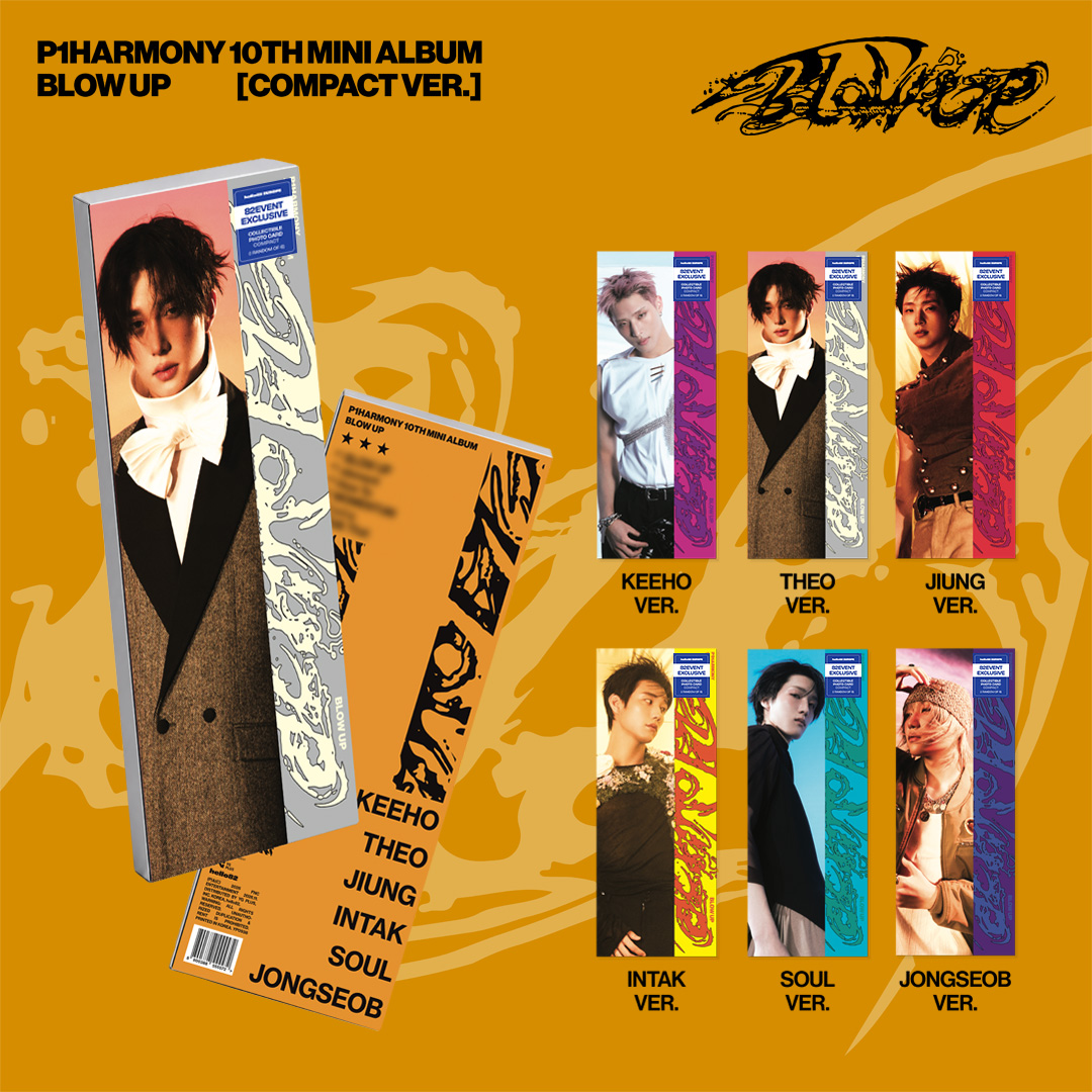 P1Harmony - BLOW UP (Compact Ver.) - Europe 82EVENT Exclusive