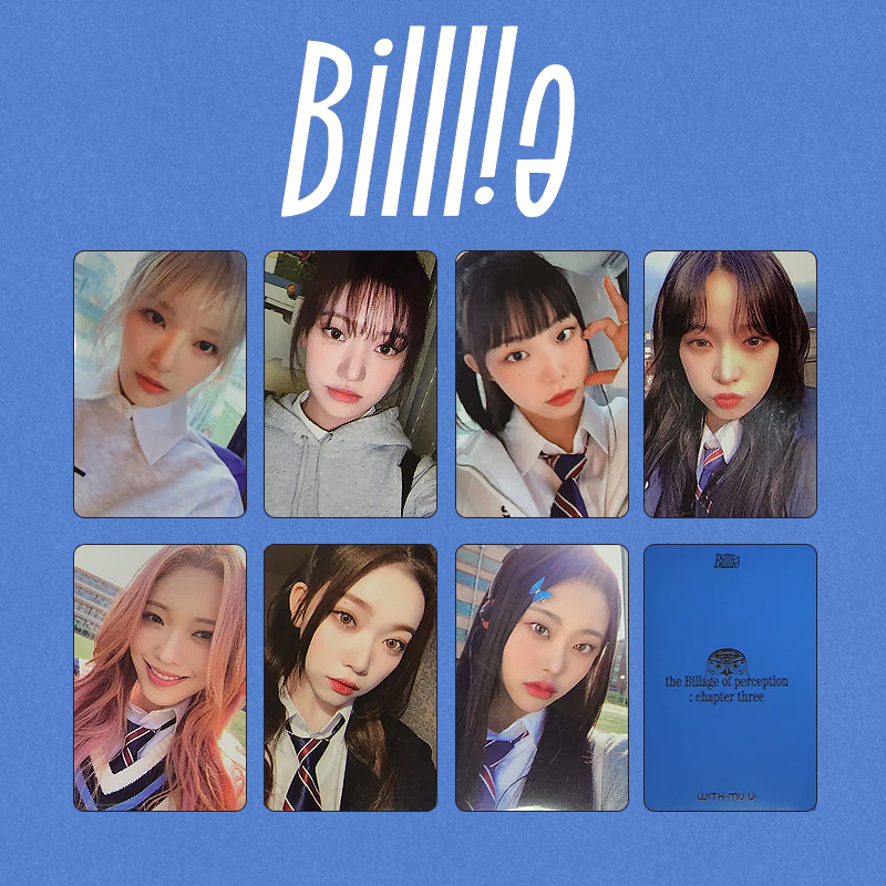 billlie-the-billage-of-perception-chapter-three-photocard-set BILLLIE - Official Pob The Billage of perception Photo Card Set