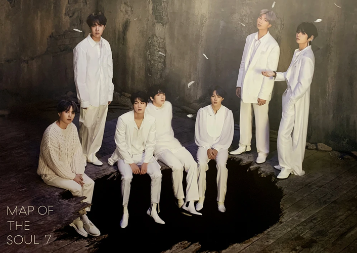 BTS - Map of the Soul: Official 7 Poster