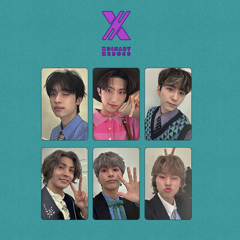 xdinary-heroes-photocard-set Xdinary Heroes - Official POB Deadlock Photo Card Set