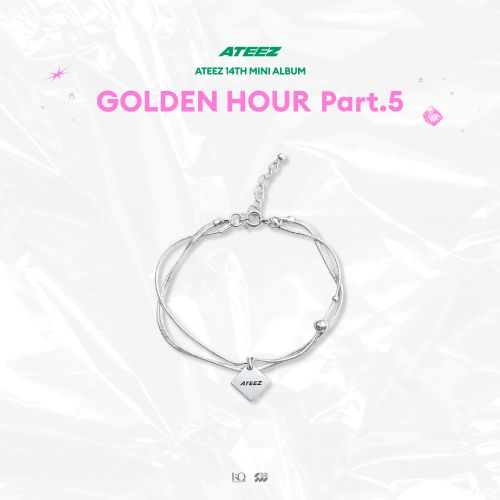 ATEEZ - POP-UP STORE [GOLDEN HOUR : Part.5] MD - 925 SILVER BRACELET