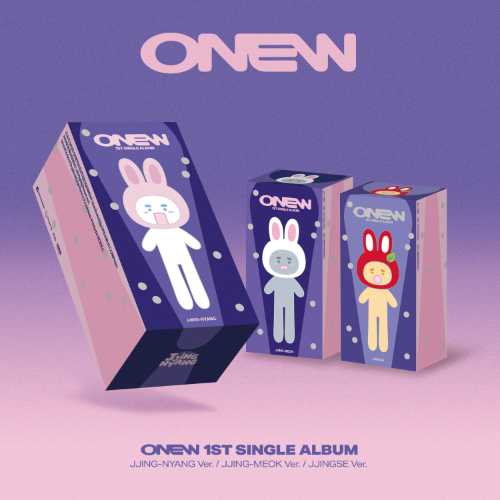 ONEW - 1st Single Album [LONG JJING-NYANG-MEOK-SE Doll Ver.]