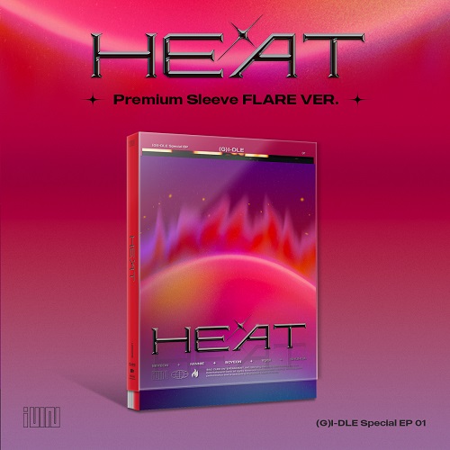 gidle-heat-cover-pink (G)I-DLE - Special Album HEAT