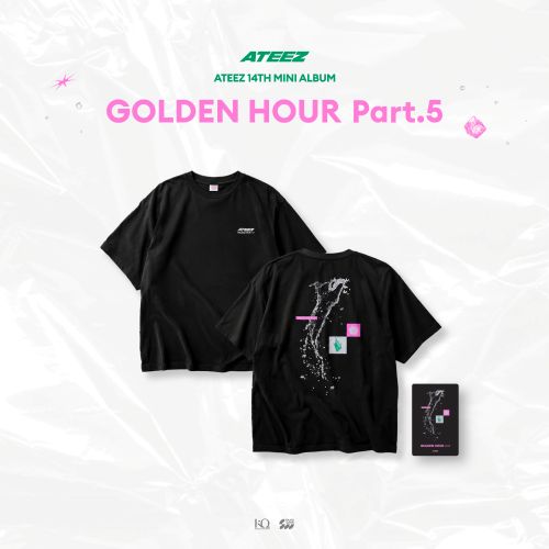 ATEEZ - POP-UP STORE [GOLDEN HOUR : Part.5] MD - SHORT SLEEVE T-SHIRT