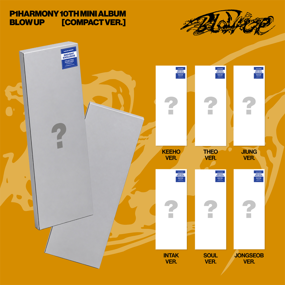 P1Harmony - BLOW UP (Compact Ver.) - Europe 82EVENT Exclusive