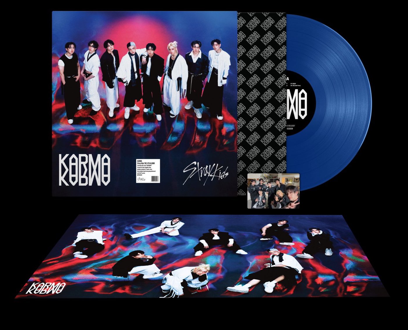 Stray Kids - 4th FULL ALBUM 'KARMA' (CLEAR SAPPHIRE) [LP/VINYL]