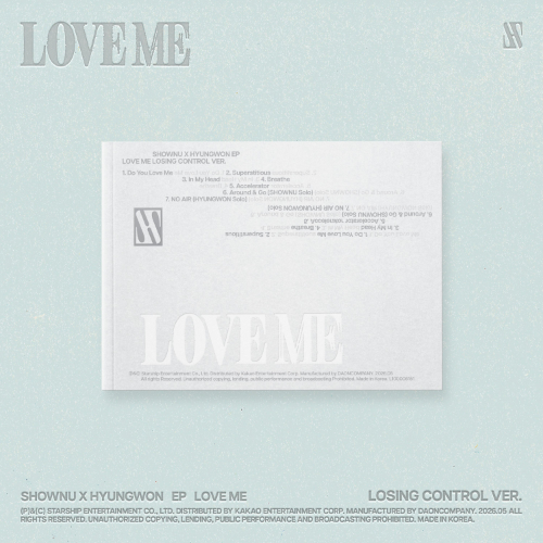 SHOWNU X HYUNGWON - EP [LOVE ME]