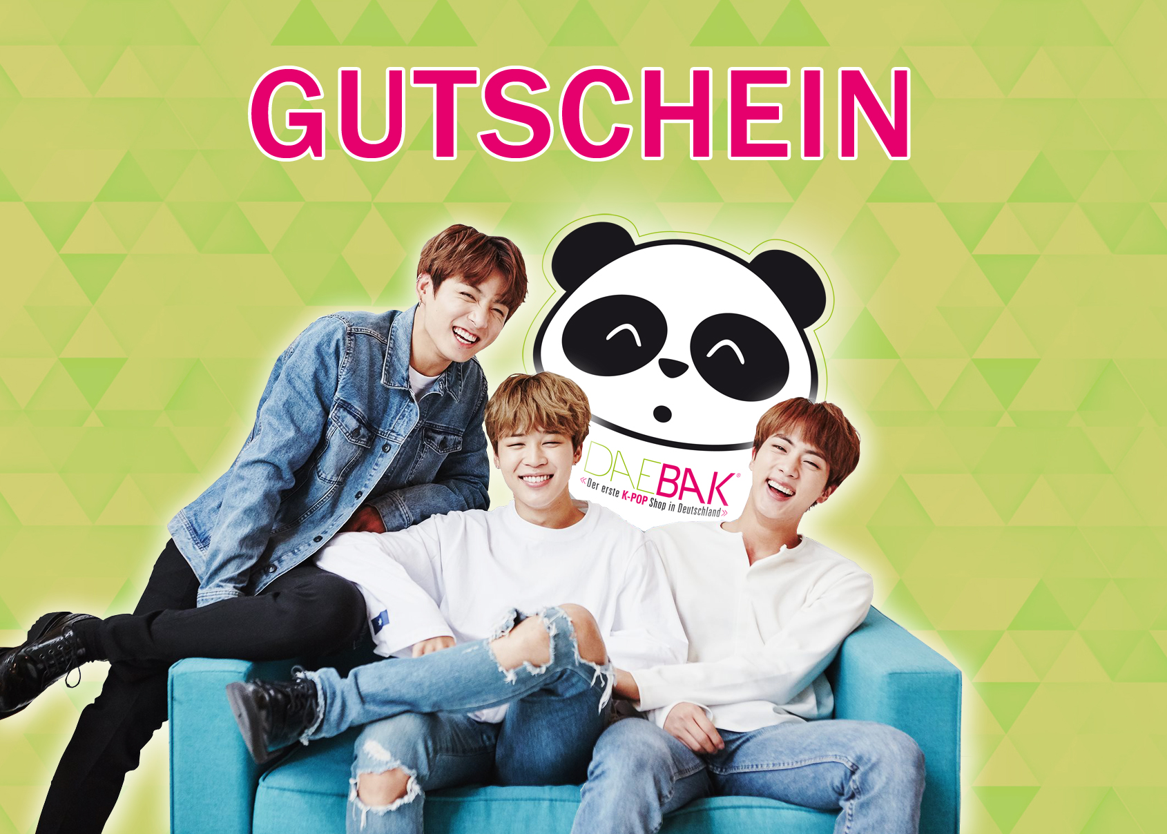 DAEBAK E-mail gift voucher