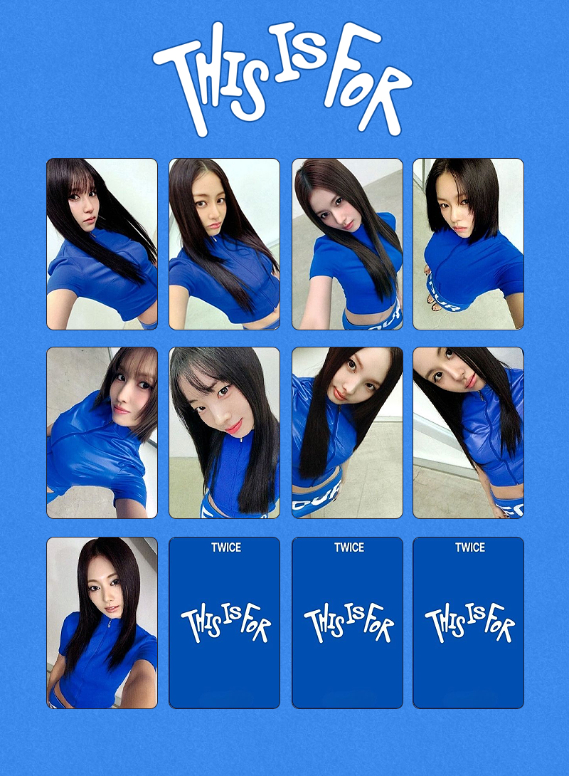 Twice - This is for Official POB Music Korea Photo Card Set