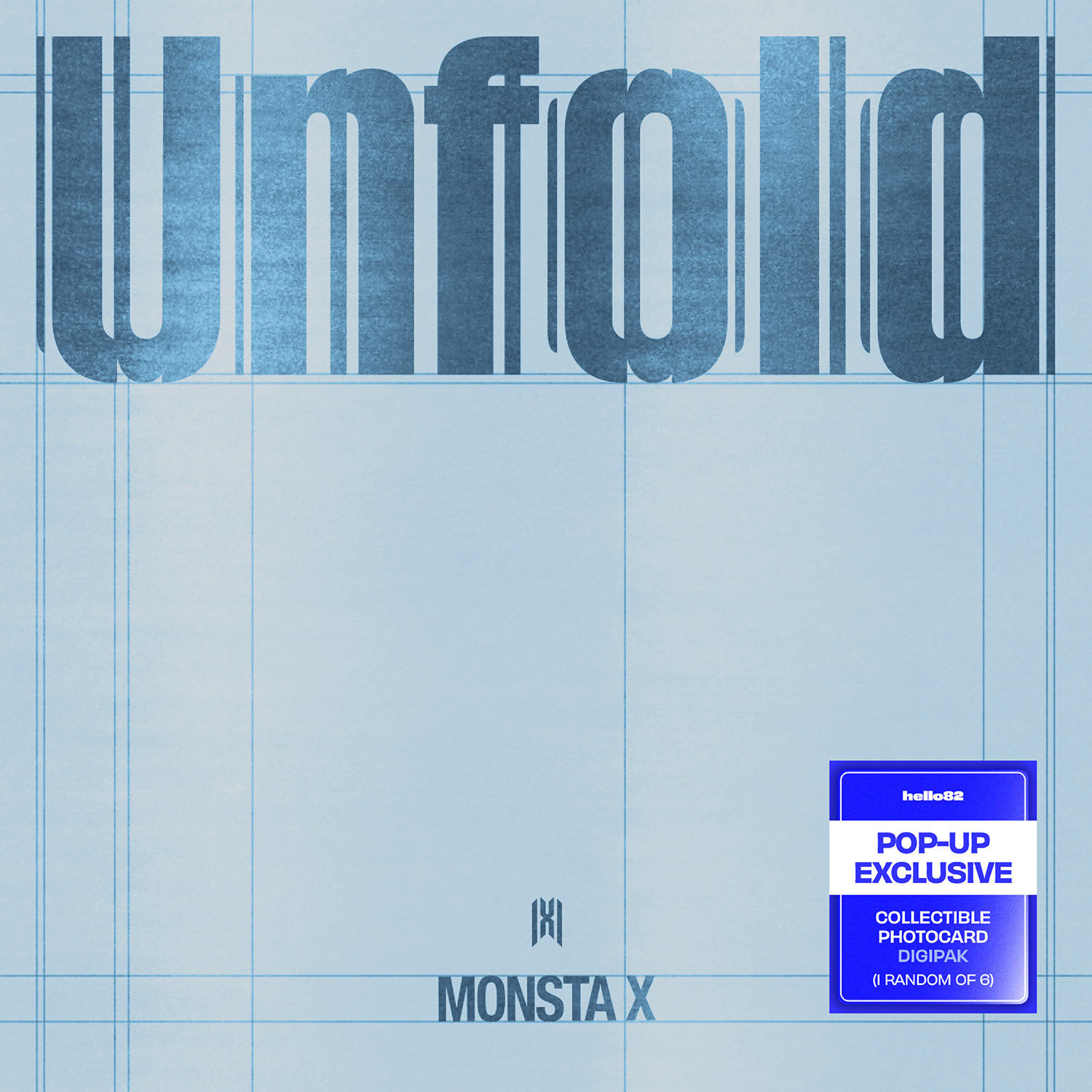 MONSTA X - Unfold - POP-UP Exclusive (Digipak) (Random)