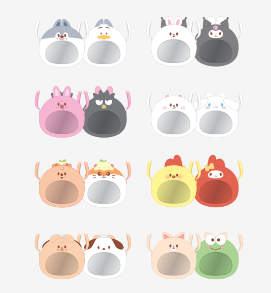 STRAY KIDS - PLUSH PVC CROSS BAG - SKZOO X SANRIO CHARACTERS