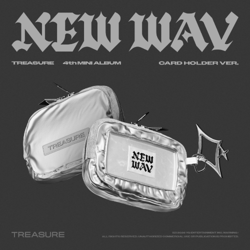 TREASURE - NEW WAV 4th Mini Album [Card Holder Ver.]