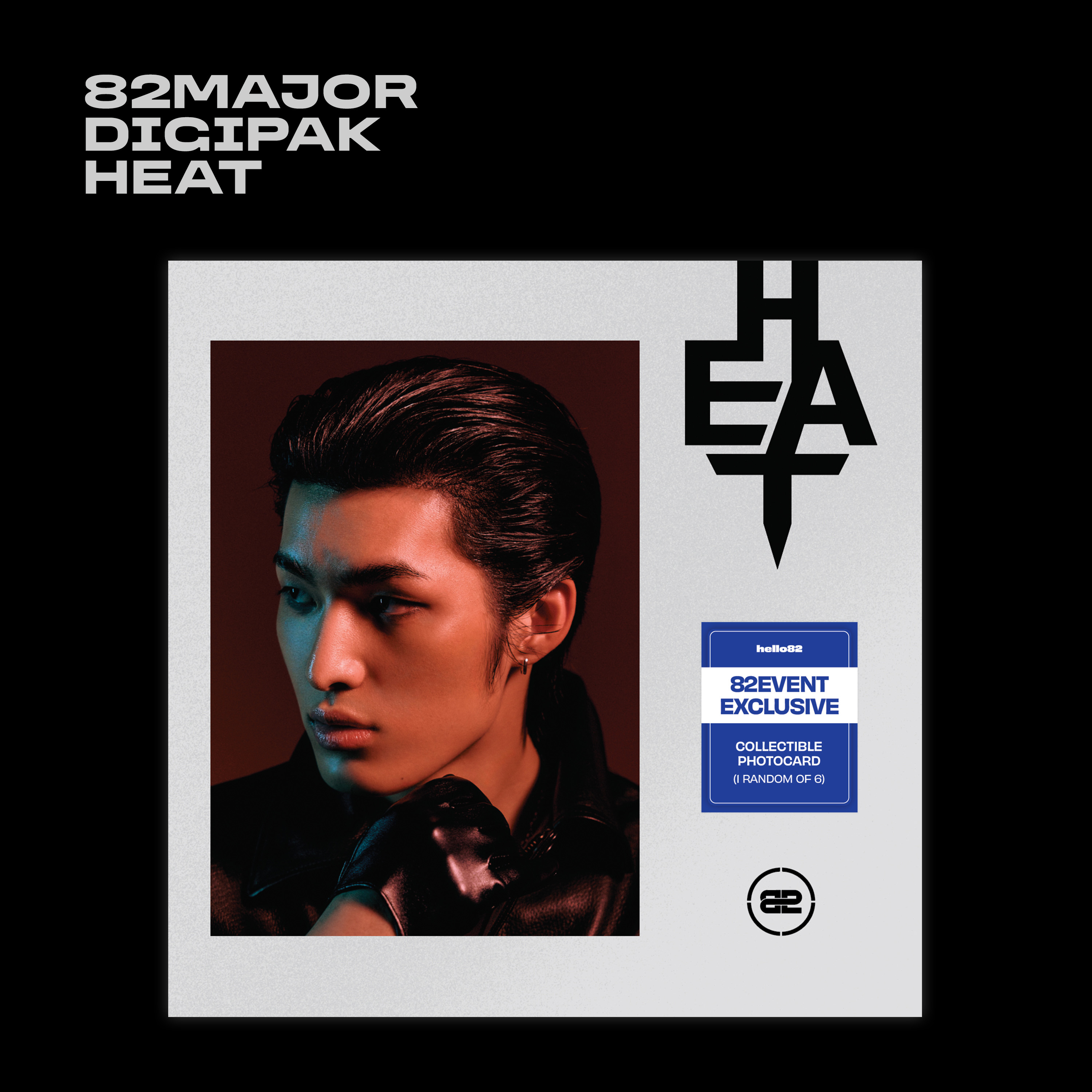 82MAJOR - HEAT (Digipak) - 82EVENT Exclusive (random Cover)