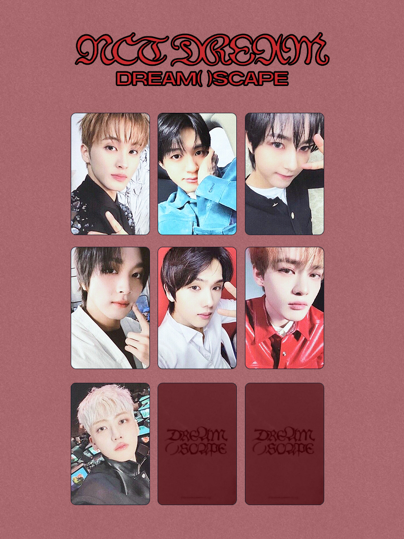 NCT DREAM - DREAM ()SCAPE OFFICIAL WITHMUU PHOTO CARD SET
