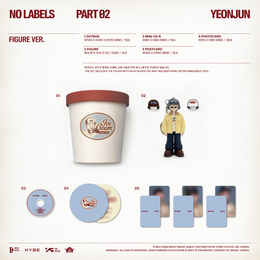 YEONJUN - NO LABELS: PART 02  [Figure Ver.]