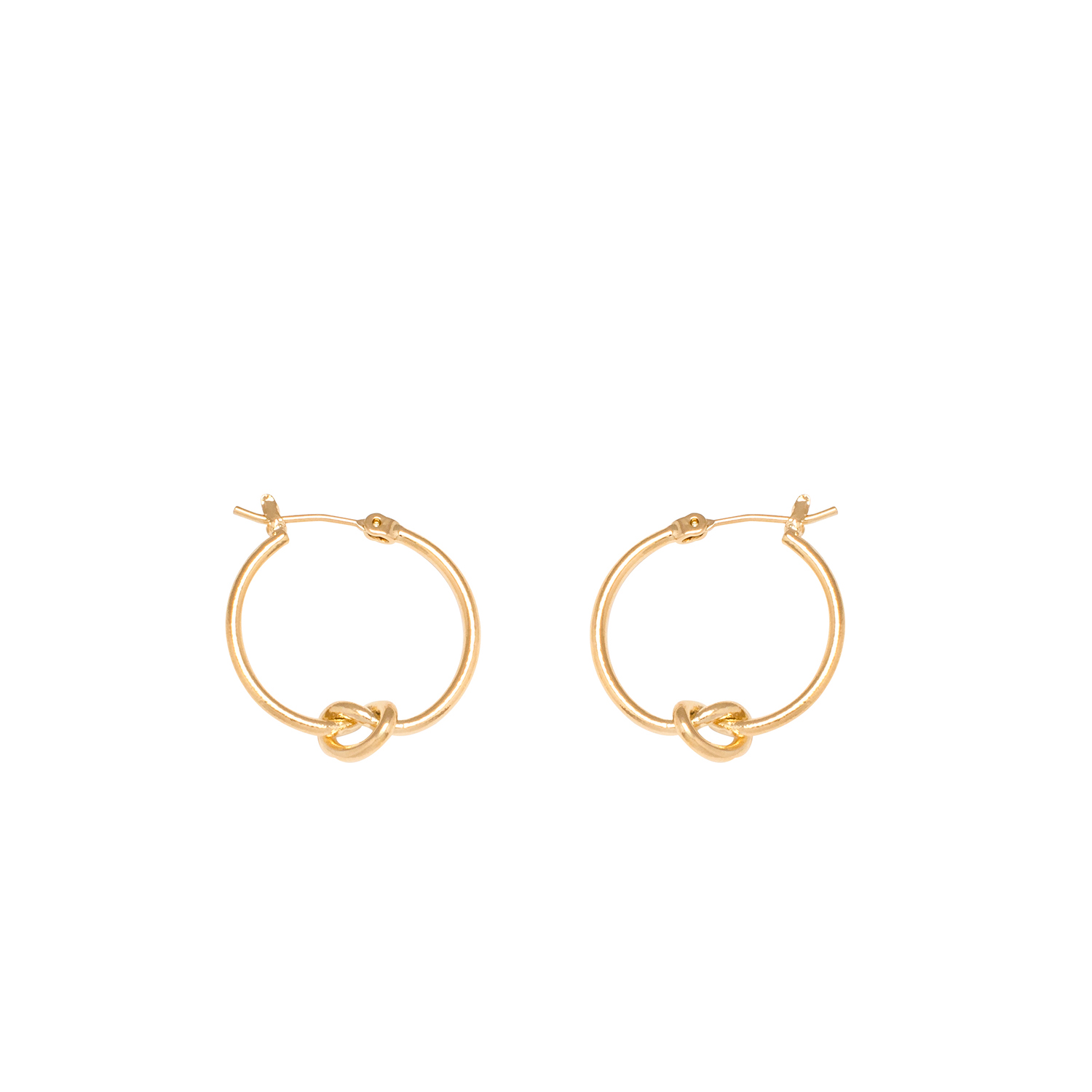 Knotted Hoop - Earring