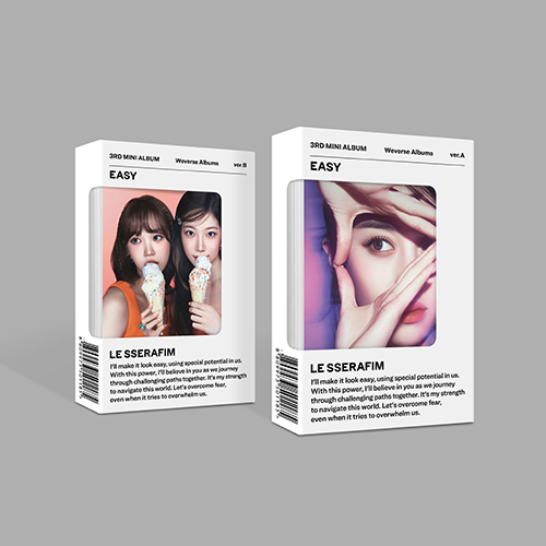 LE SSERAFIM - EASY [Weverse Ver.]