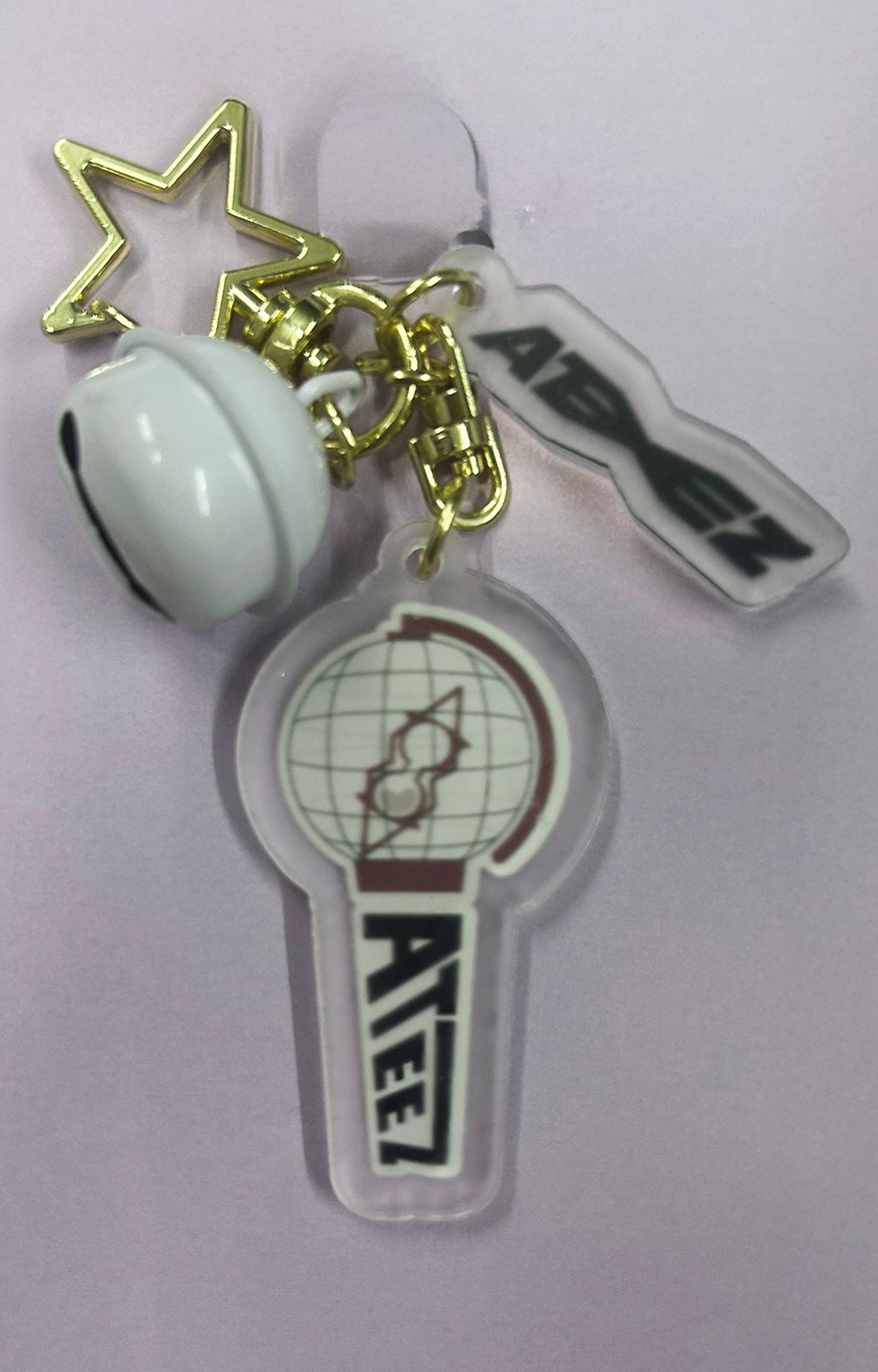 ATEEZ - Acrylic Light Stick Keychain