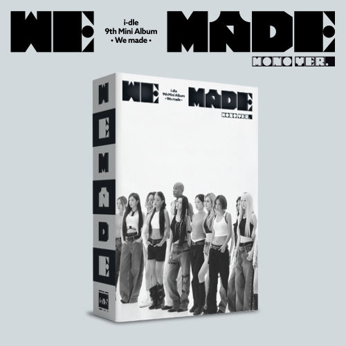 i-dle - 9th Mini [We made] (A/Mono Ver.)