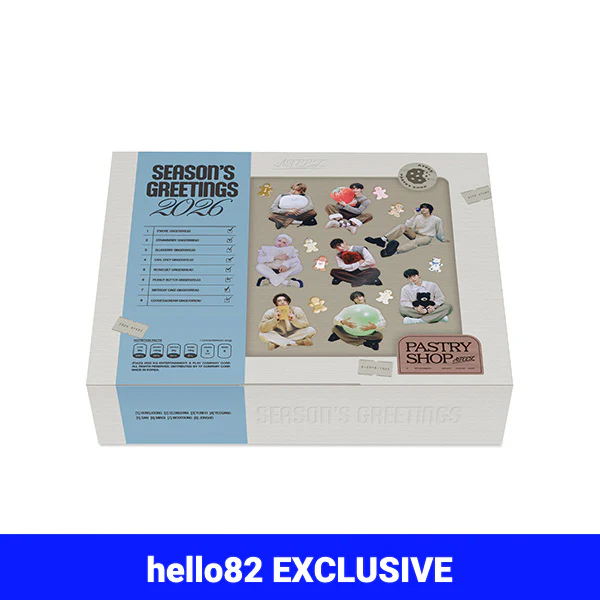 (hello82 Exclusive) ATEEZ - 2026 PASTRY SHOP SEASON’S GREETINGS