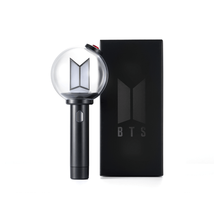 [BUNDLE SET] BTS - OFFICIAL LIGHT STICK VER.4 + LIGHT STICK VER.4 CRADLE