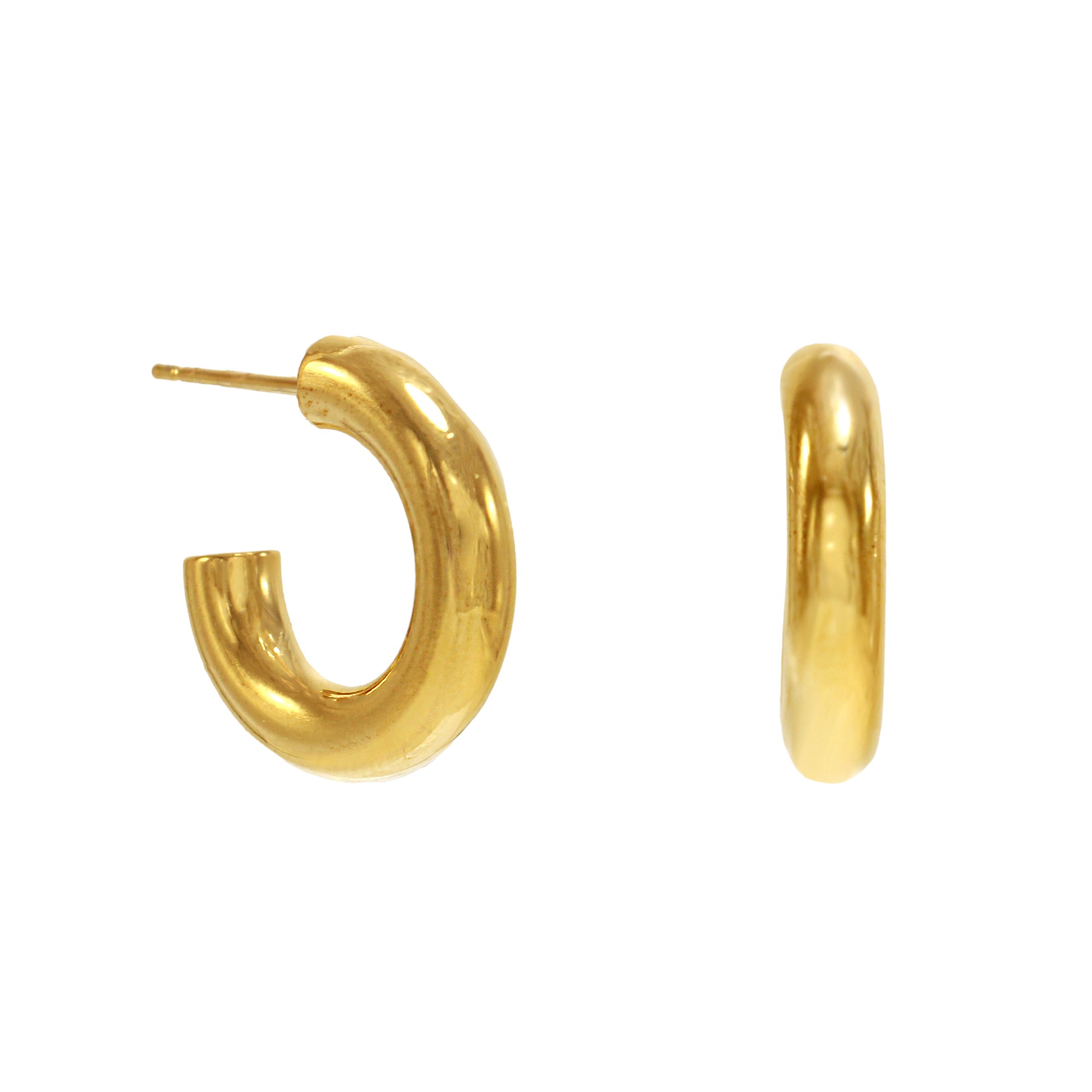 Scene Steal Hollow Hoop - Earring