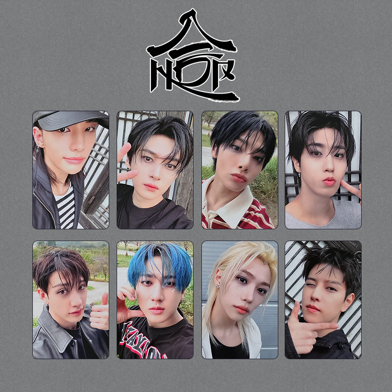 STRAY KIDS - SKZHOP HIPTAPE ‘合 (HOP)’ OFFICIAL MUSIC KOREA POB PHOTO CARD SET