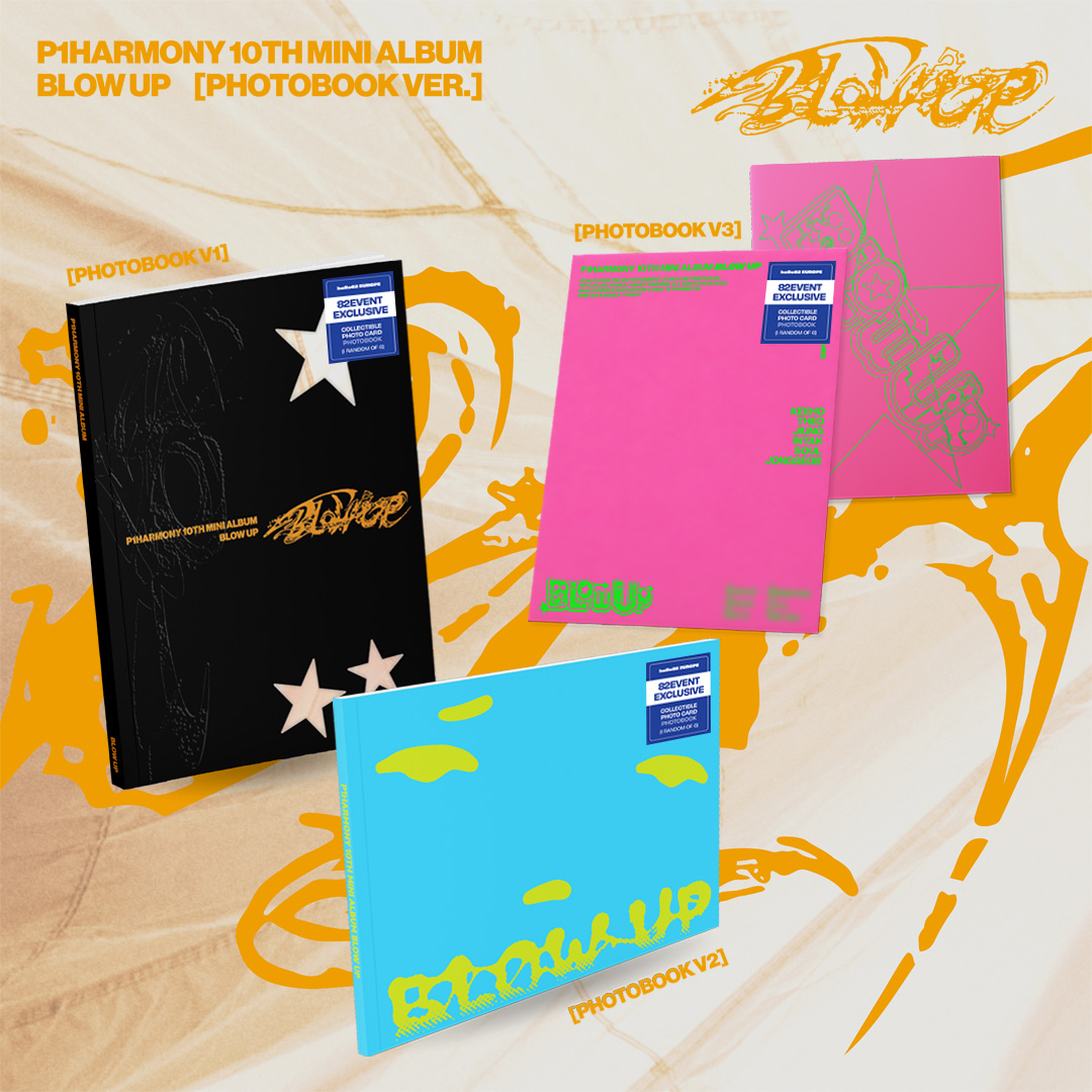 P1Harmony - BLOW UP (Photobook Ver.) - Europe 82EVENT Exclusive