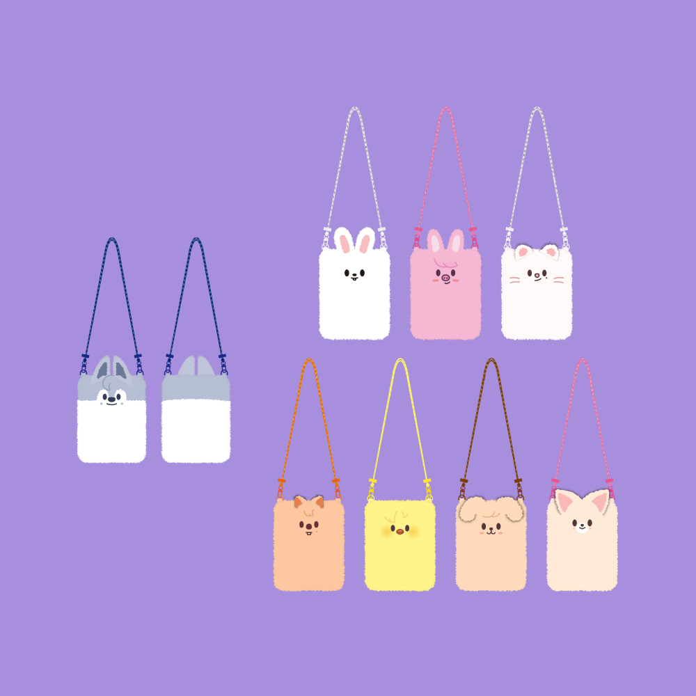 STRAY KIDS - 4th Fanmeeting SKZOO'S MAGIC SCHOOL Official MD - SKZOO MINI CROSS BAG