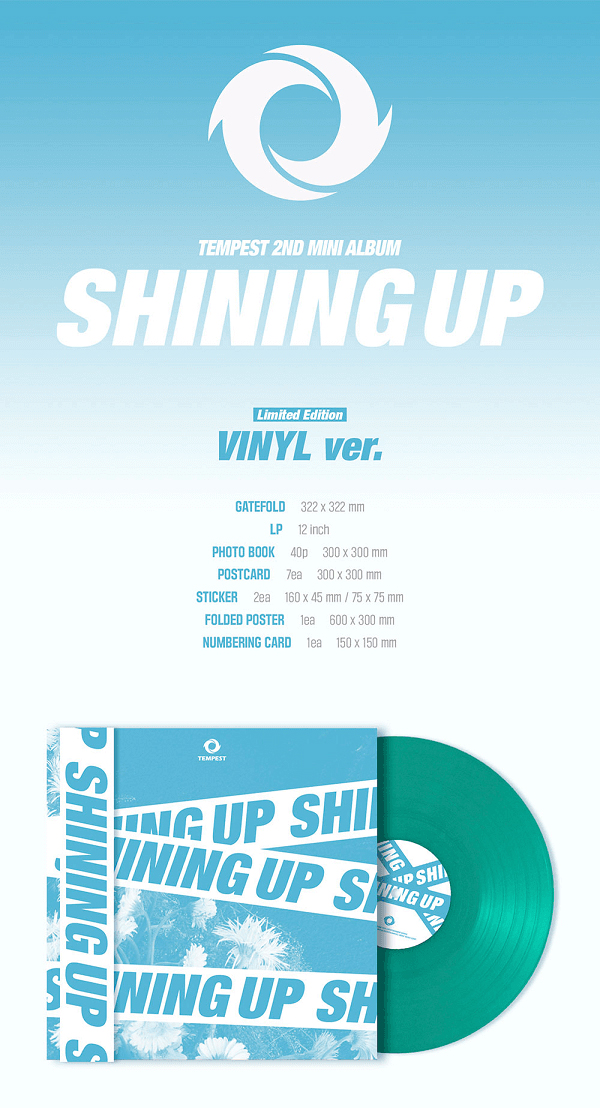 TEMPEST - SHINING UP LIMITED EDITION [LP/VINYL]